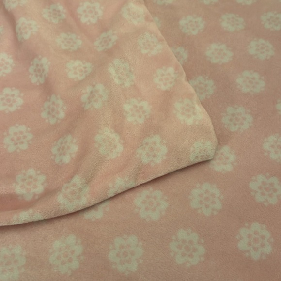 Pottery Barn Kids Minky Chamois Flower Duvet - Picture 4 of 4